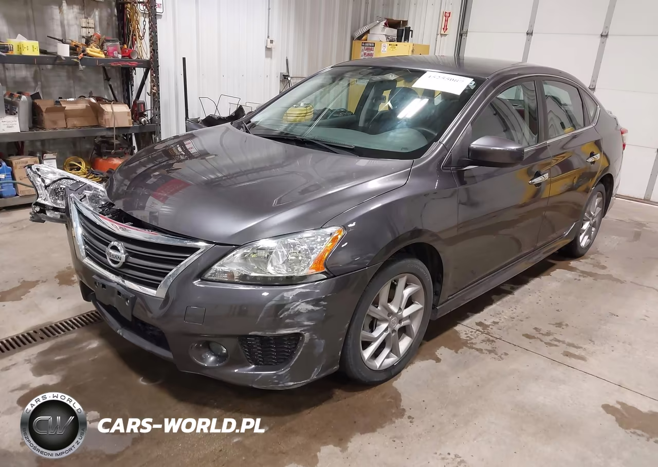 2014 Nissan Sentra Sr VIN:3N1AB7AP8EY318676 - 2