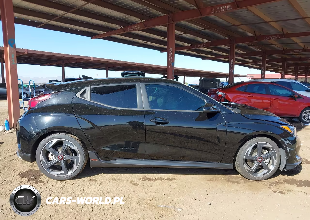 2019 Hyundai Veloster Turbo VIN:KMHTH6AB6KU020642 - 13