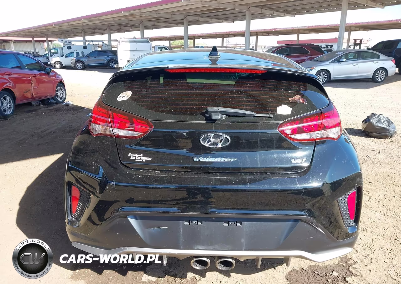 2019 Hyundai Veloster Turbo VIN:KMHTH6AB6KU020642 - 16