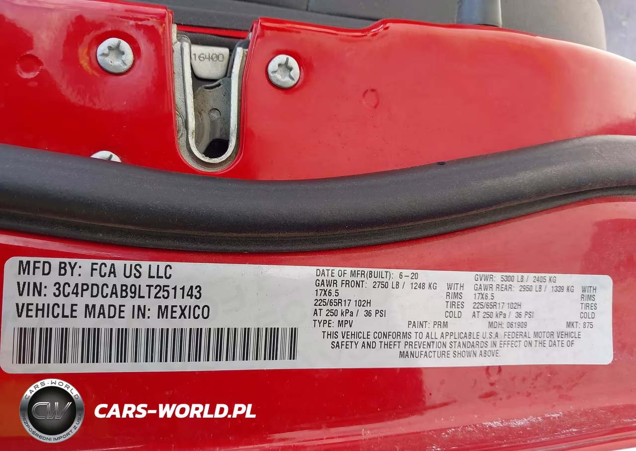 2020 Dodge Journey Se Value VIN:3C4PDCAB9LT251143 - 9