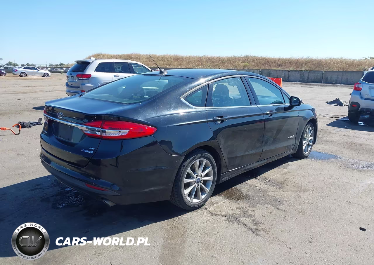 2017 Ford Fusion Hybrid Se VIN:3FA6P0LU2HR231018 - 4