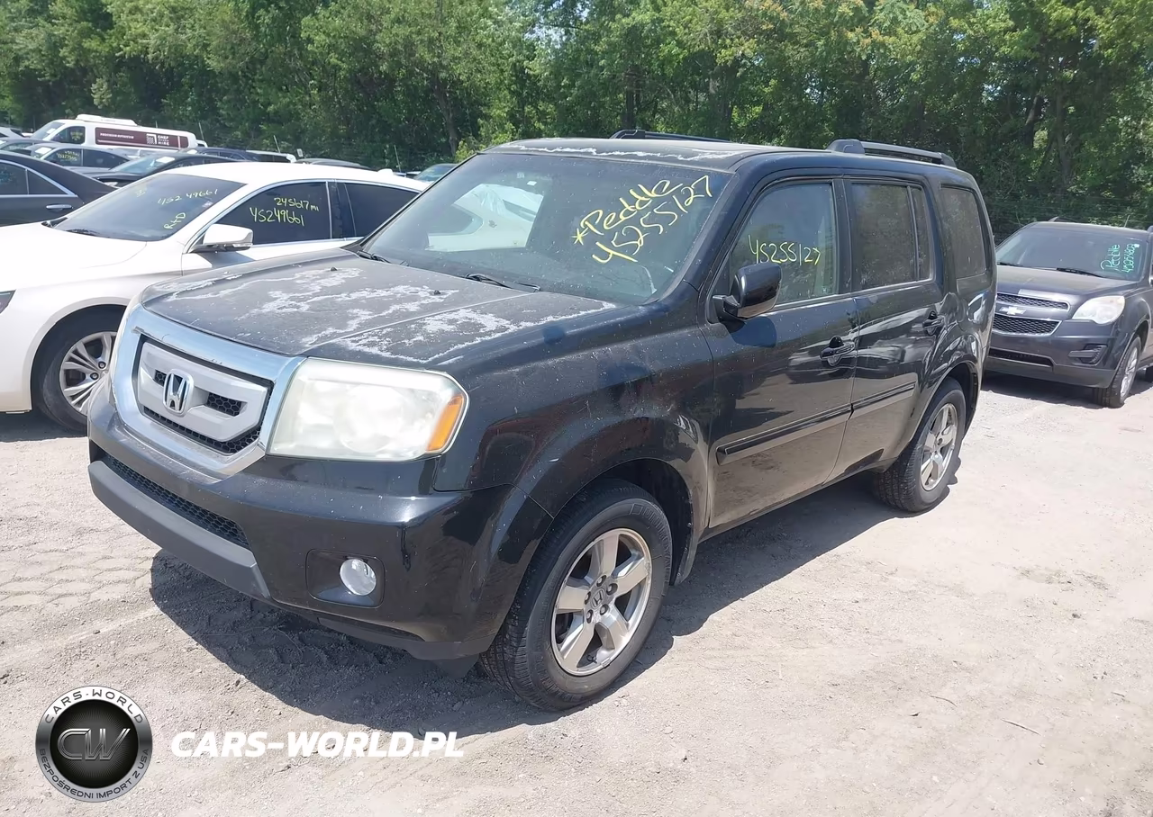2011 Honda Pilot Ex-L VIN:5FNYF4H52BB001163 - 2