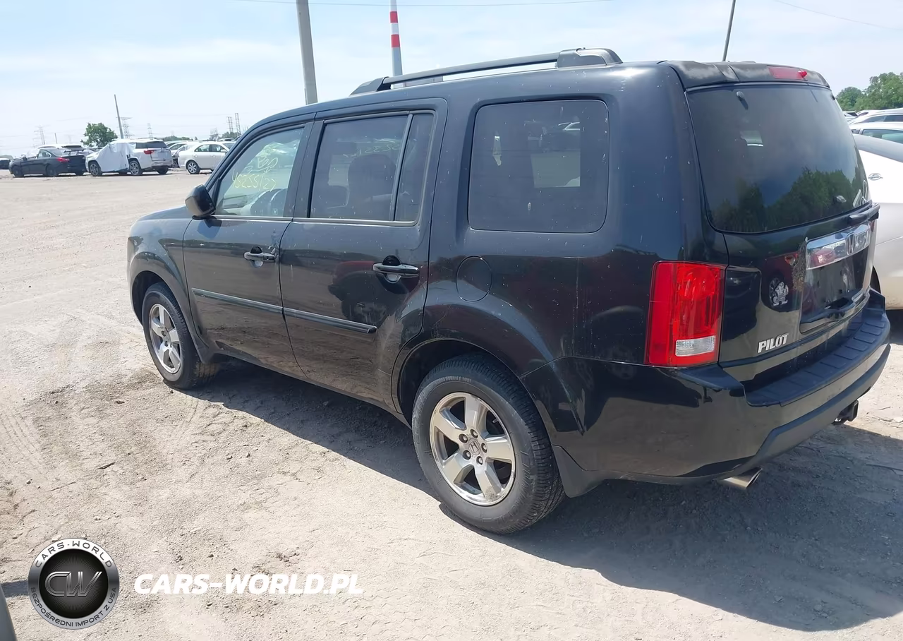 2011 Honda Pilot Ex-L VIN:5FNYF4H52BB001163 - 3