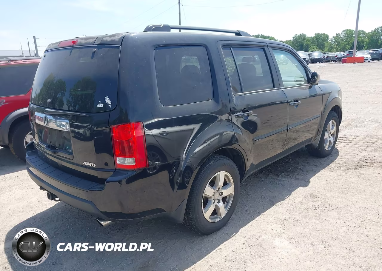 2011 Honda Pilot Ex-L VIN:5FNYF4H52BB001163 - 4