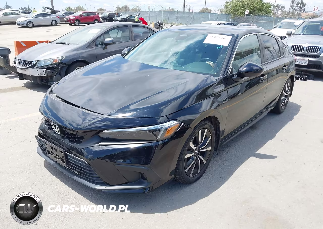 2022 Honda Civic Ex-L VIN:19XFL1H72NE011606 - 2