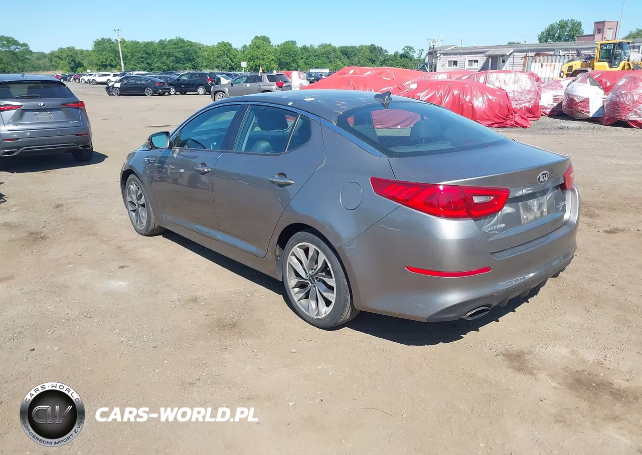 2015 Kia Optima Sx Turbo VIN:5XXGR4A62FG408165 - 3