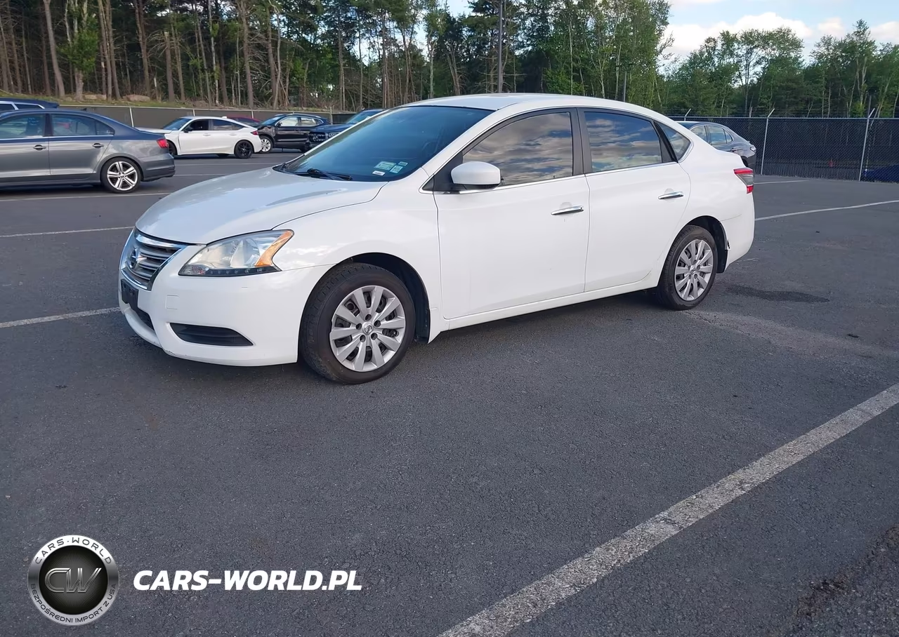 2015 Nissan Sentra S VIN:3N1AB7AP5FY278297 - 2