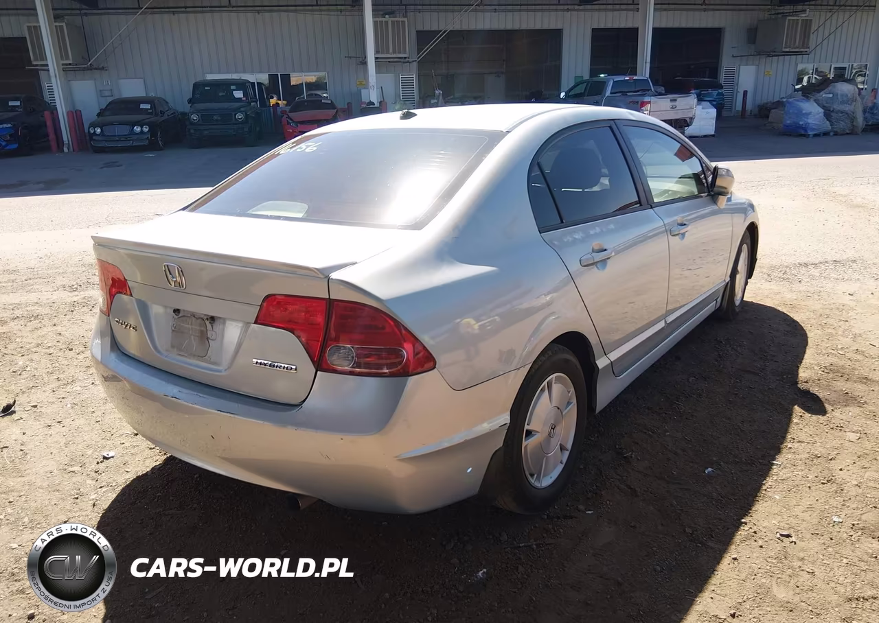 2008 Honda Civic Hybrid VIN:JHMFA36238S005225 - 4