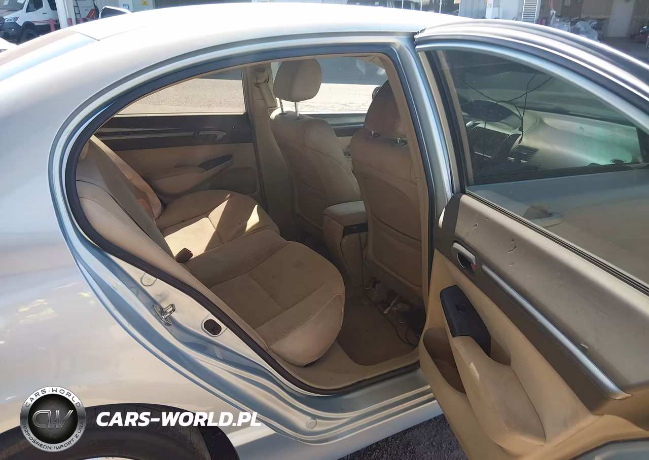 2008 Honda Civic Hybrid VIN:JHMFA36238S005225 - 8