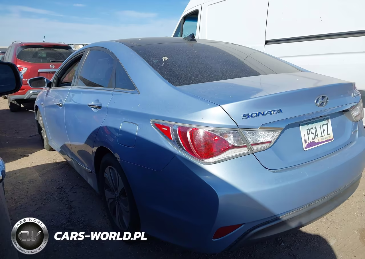 2014 Hyundai Sonata Hybrid Limited VIN:KMHEC4A45EA111369 - 3