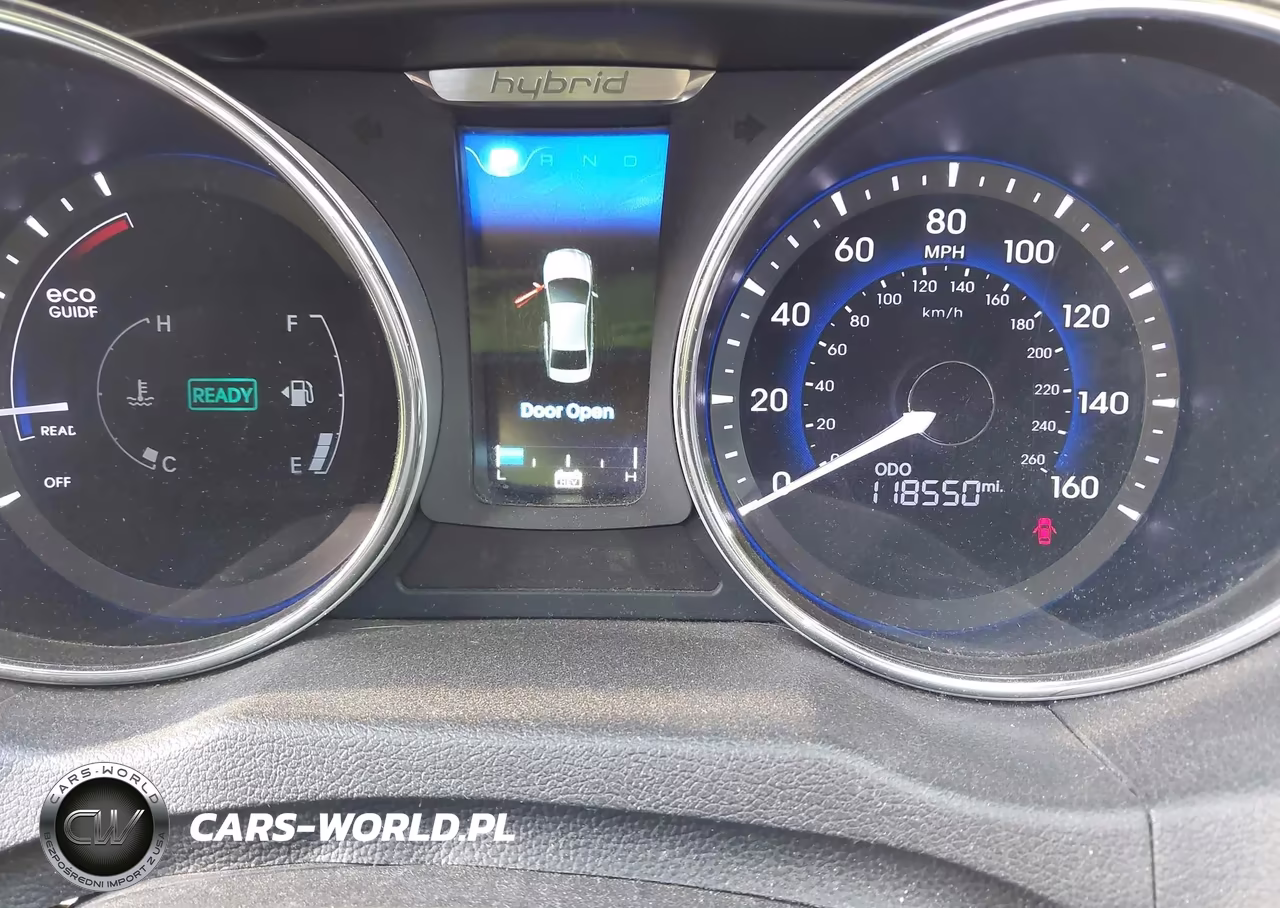 2014 Hyundai Sonata Hybrid Limited VIN:KMHEC4A45EA111369 - 7