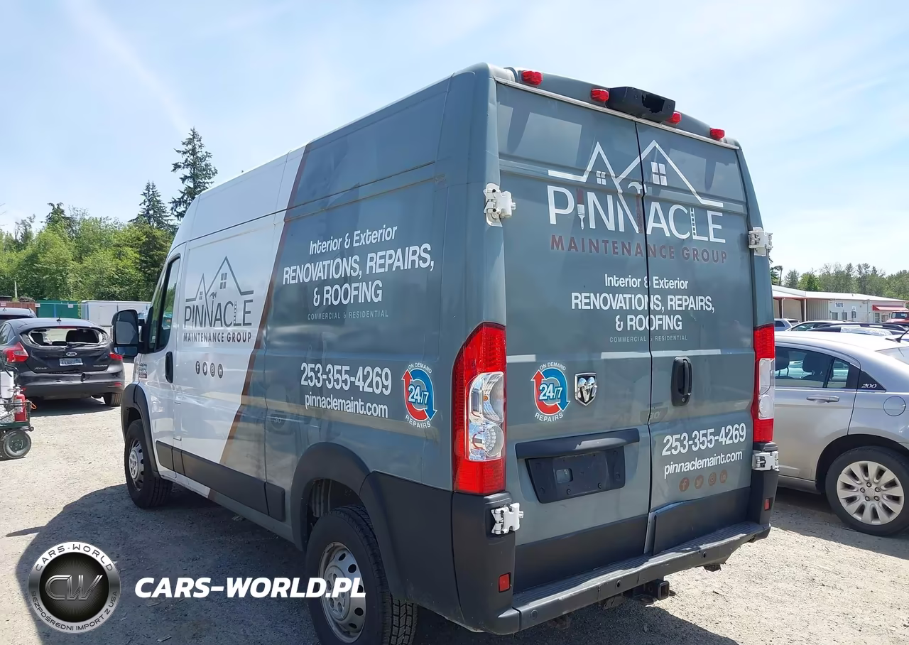 2021 Ram Promaster 1500 High Roof 136 Wb VIN:3C6LRVBG4ME553782 - 3