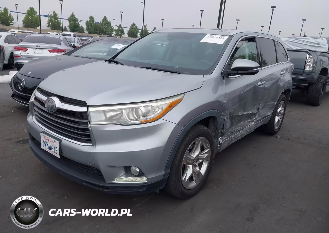 2016 Toyota Highlander Limited Platinum V6 VIN:5TDYKRFH1GS176741 - 2