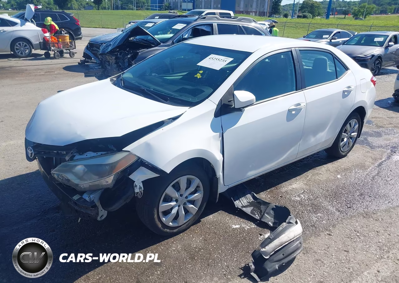 2016 Toyota Corolla Le VIN:5YFBURHEXGP562358 - 2