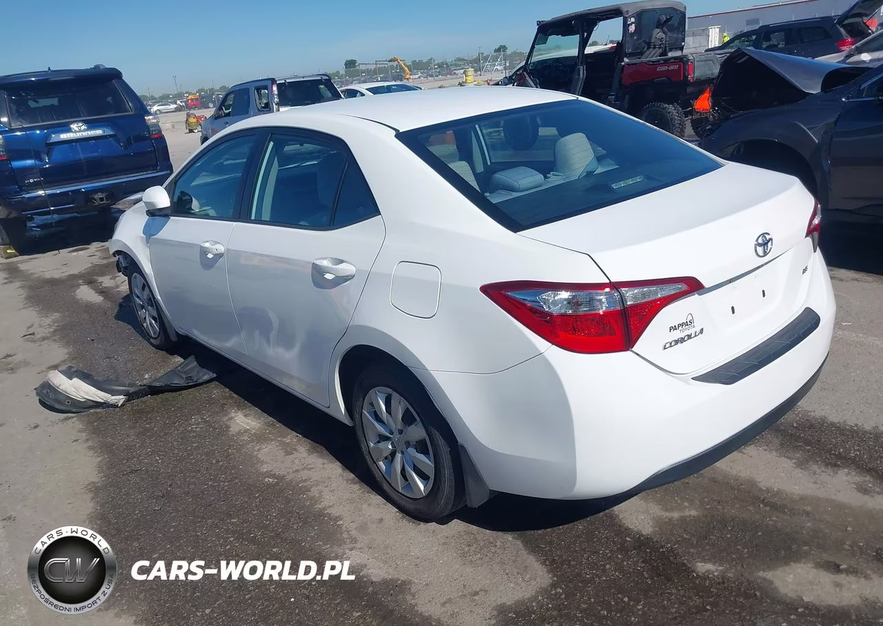 2016 Toyota Corolla Le VIN:5YFBURHEXGP562358 - 3
