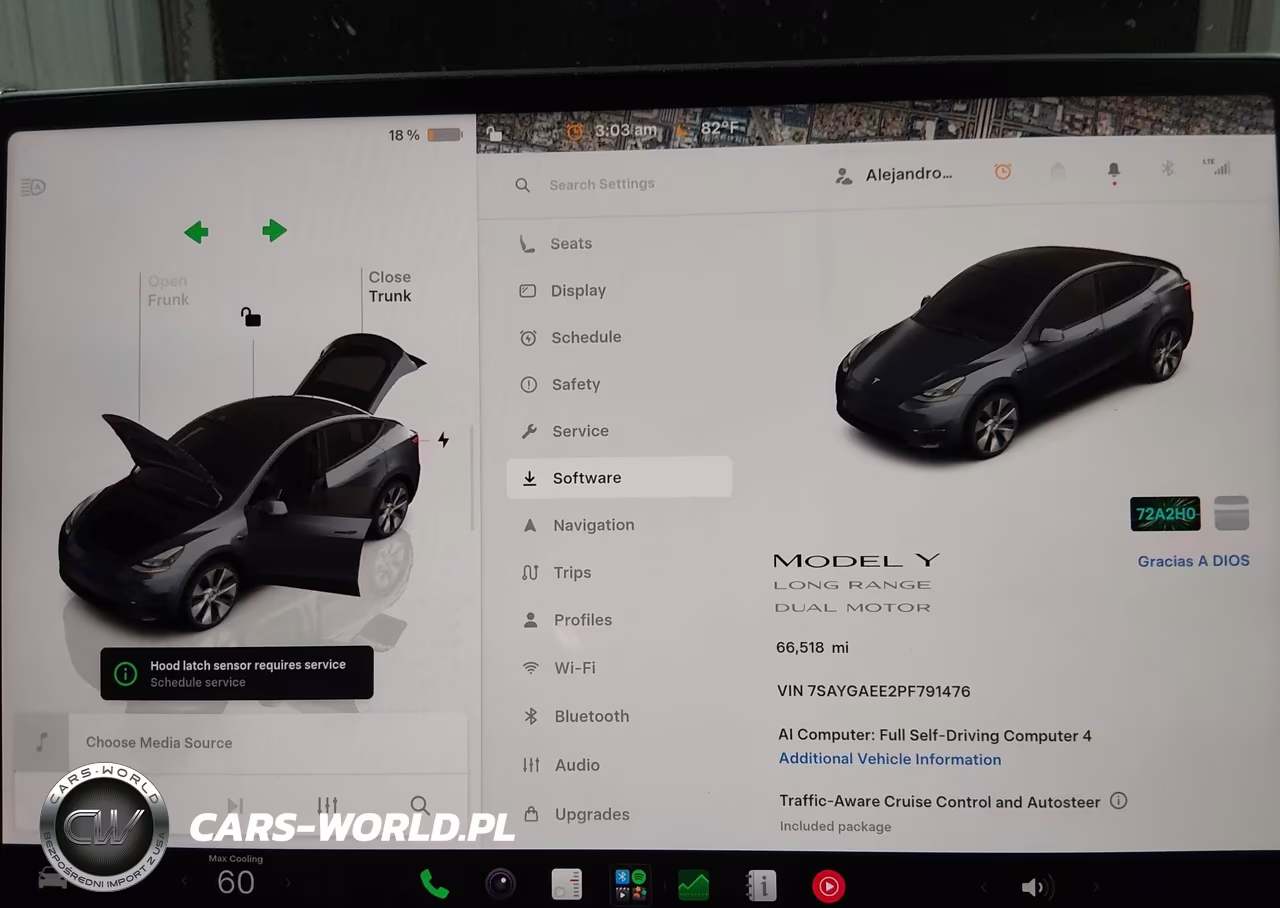 2023 Tesla Model Y VIN:7SAYGAEE2PF791476 - 7