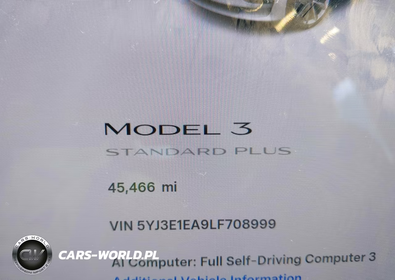 2020 Tesla Model 3 Standard Range Plus Rear-Wheel Drive-Standard Range Rear-Wheel Drive VIN:5YJ3E1EA9LF708999 - 14