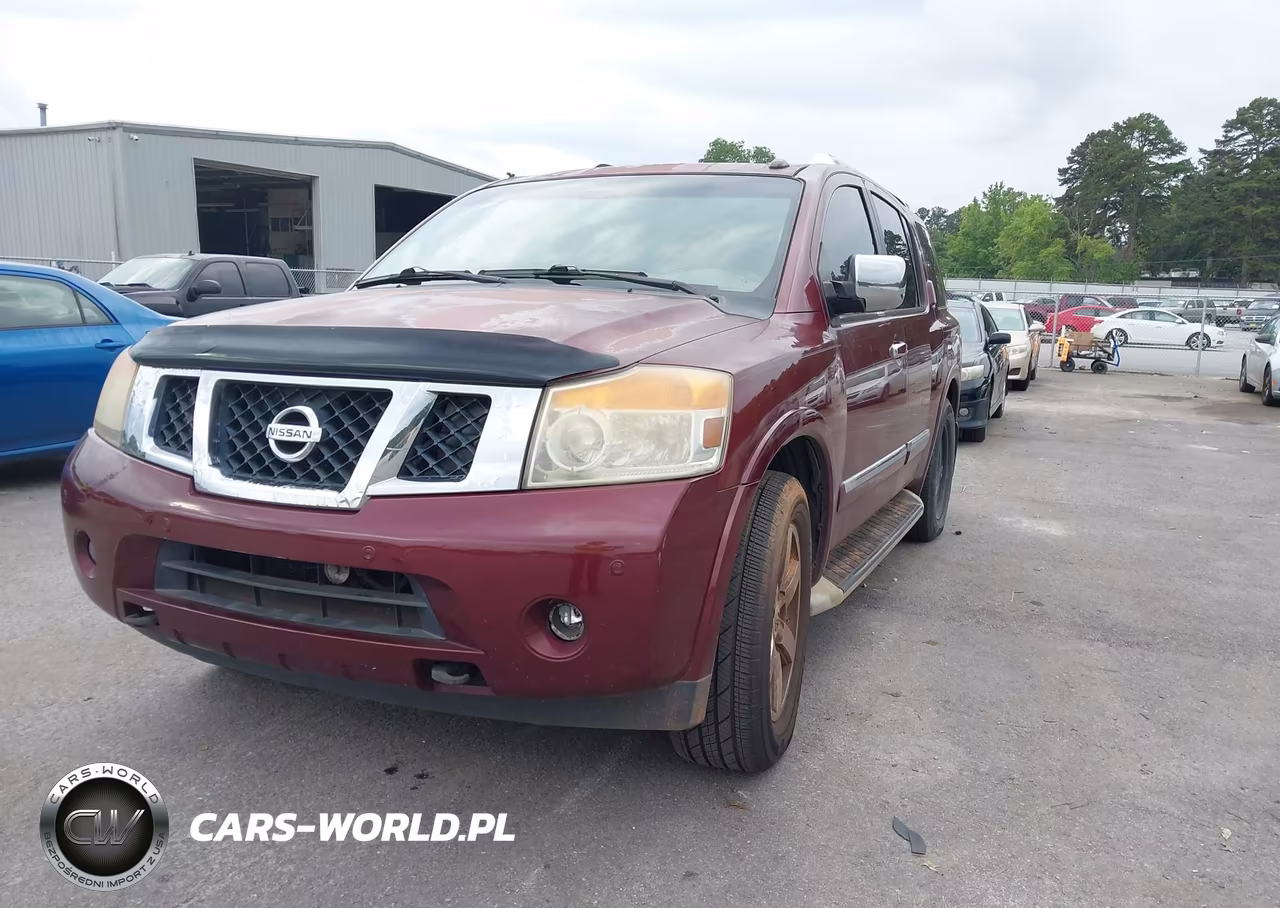 2011 Nissan Armada Platinum VIN:5N1BA0NF9BN608393 - 2