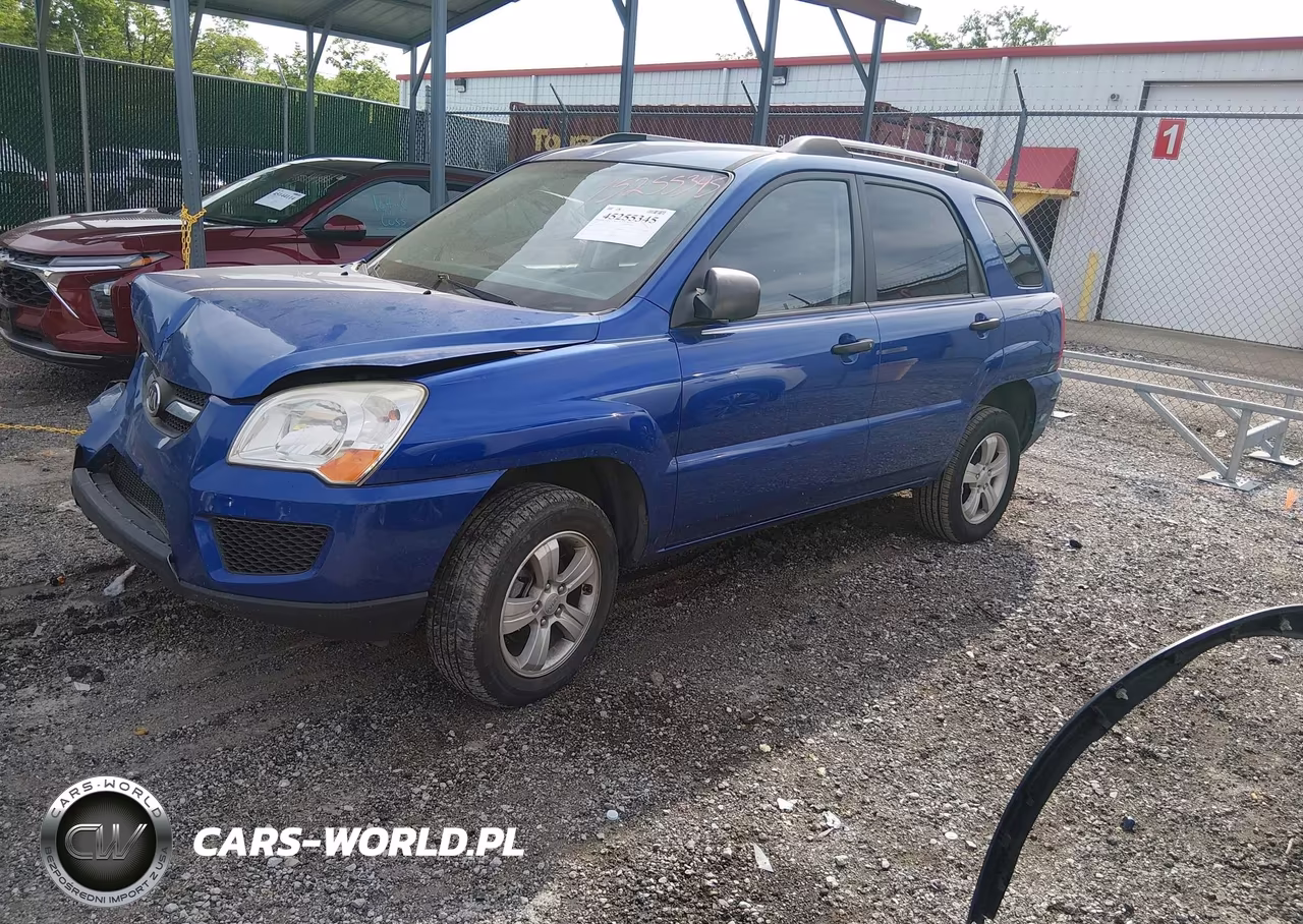 2010 Kia Sportage Lx VIN:KNDKG3A45A7722435 - 2