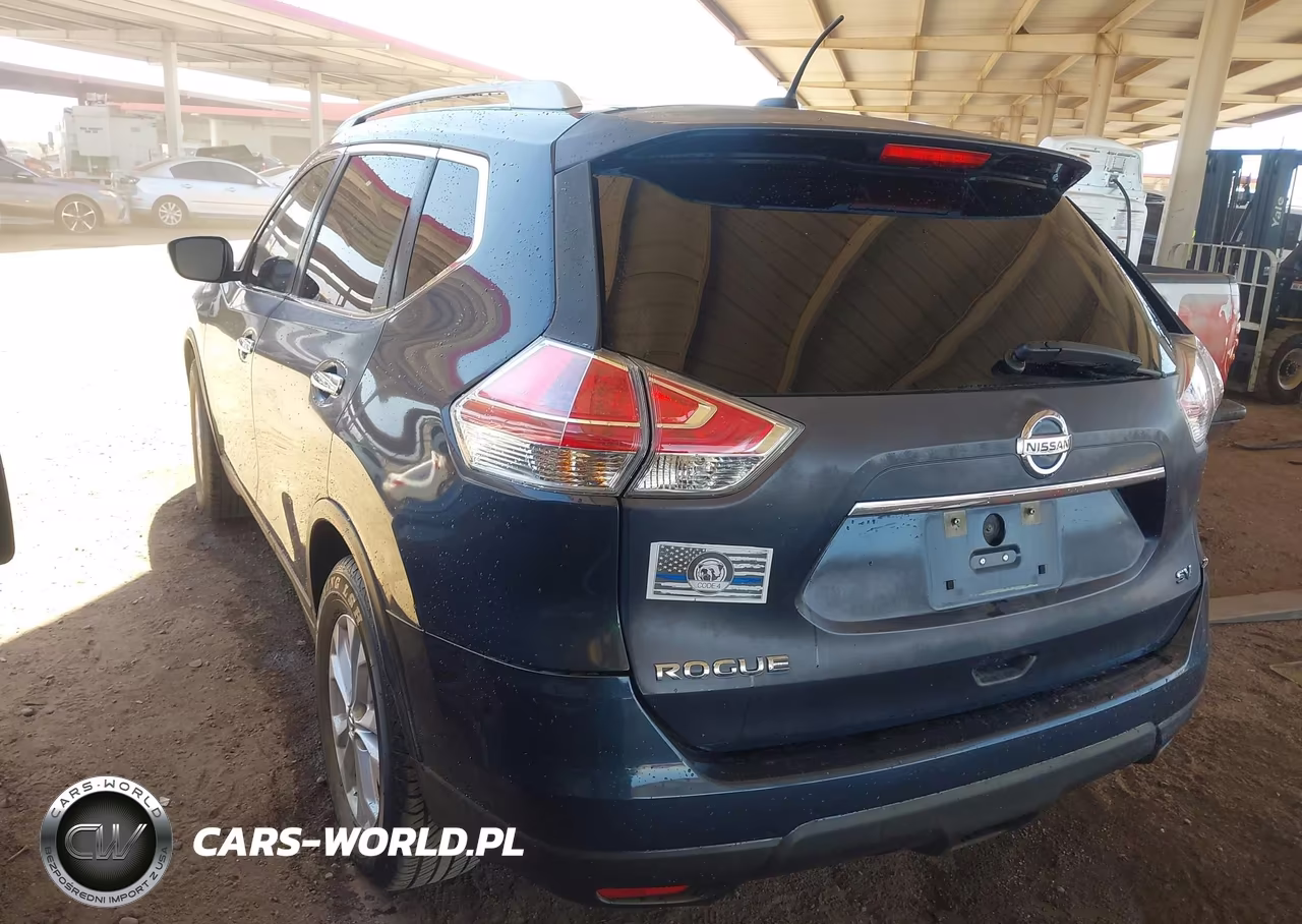 2015 Nissan Rogue Sv VIN:KNMAT2MT2FP520096 - 3