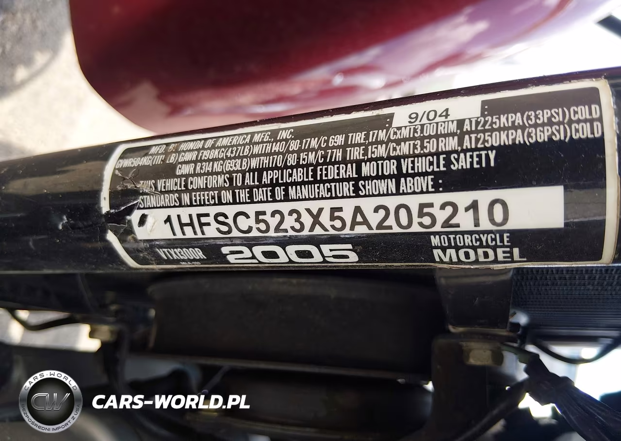 2005 Honda Vtx1300 R VIN:1HFSC523X5A205210 - 10