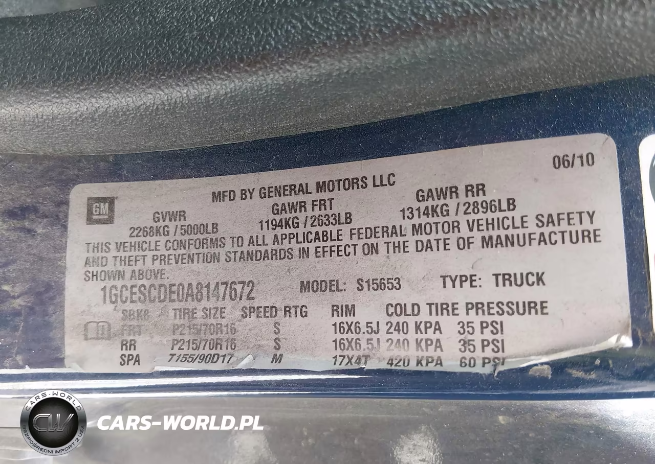 2010 Chevrolet Colorado 1Lt VIN:1GCESCDE0A8147672 - 9