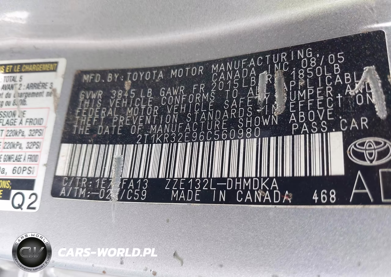 2006 Toyota Matrix VIN:2T1KR32E96C560980 - 9