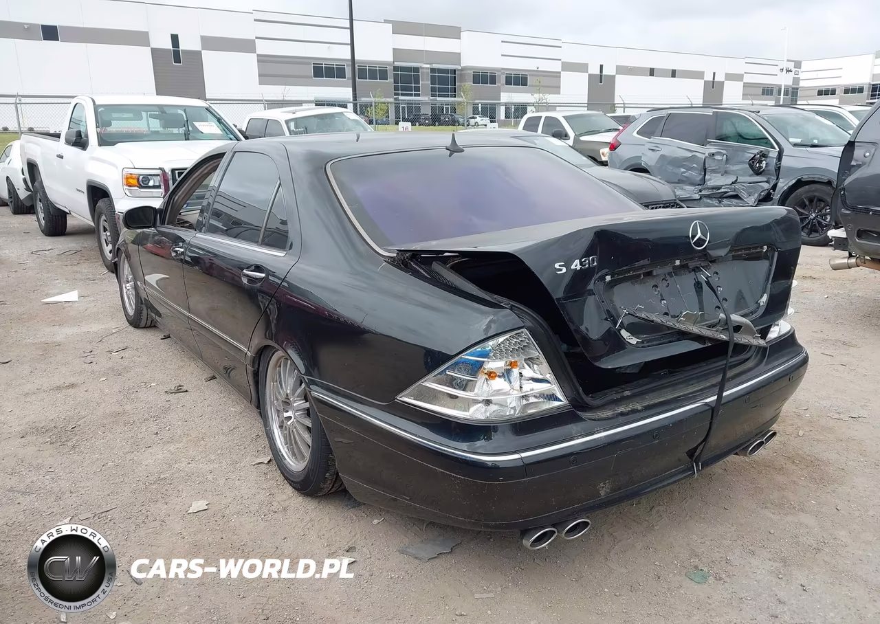 2001 Mercedes-Benz S 430 VIN:WDBNG70J91A193178 - 3