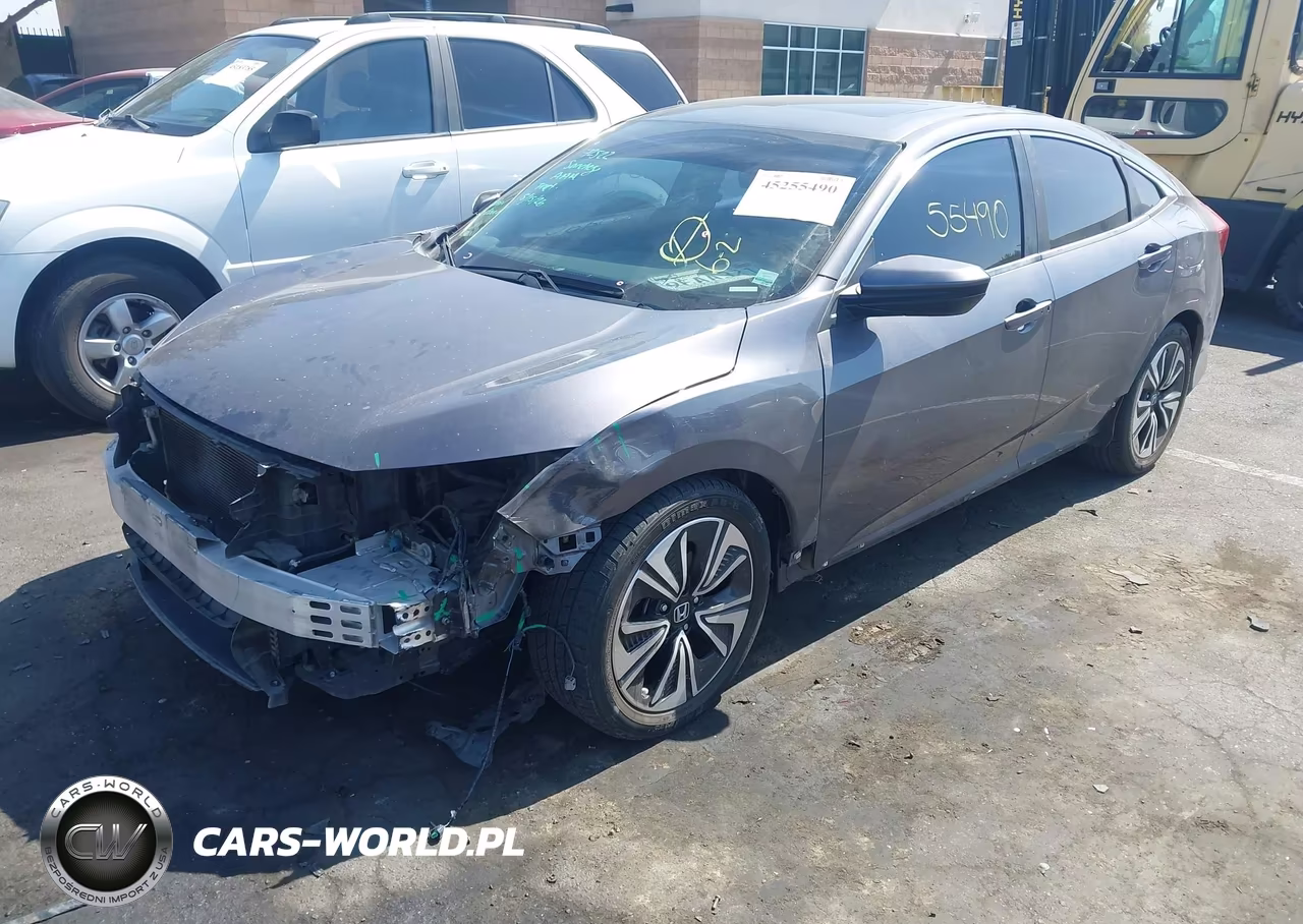 2017 Honda Civic Ex-T VIN:2HGFC1F34HH644568 - 2