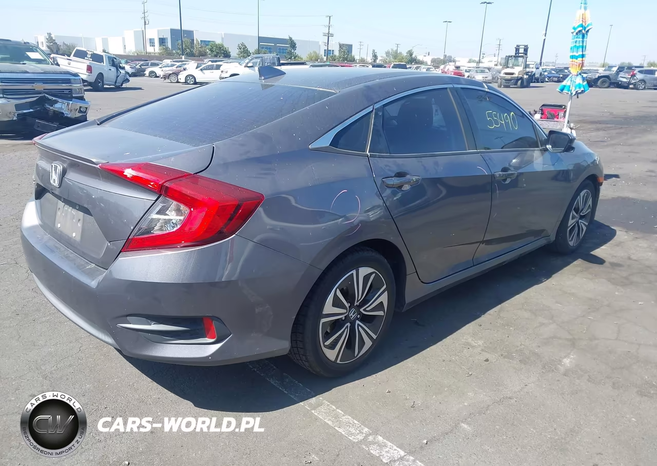 2017 Honda Civic Ex-T VIN:2HGFC1F34HH644568 - 4
