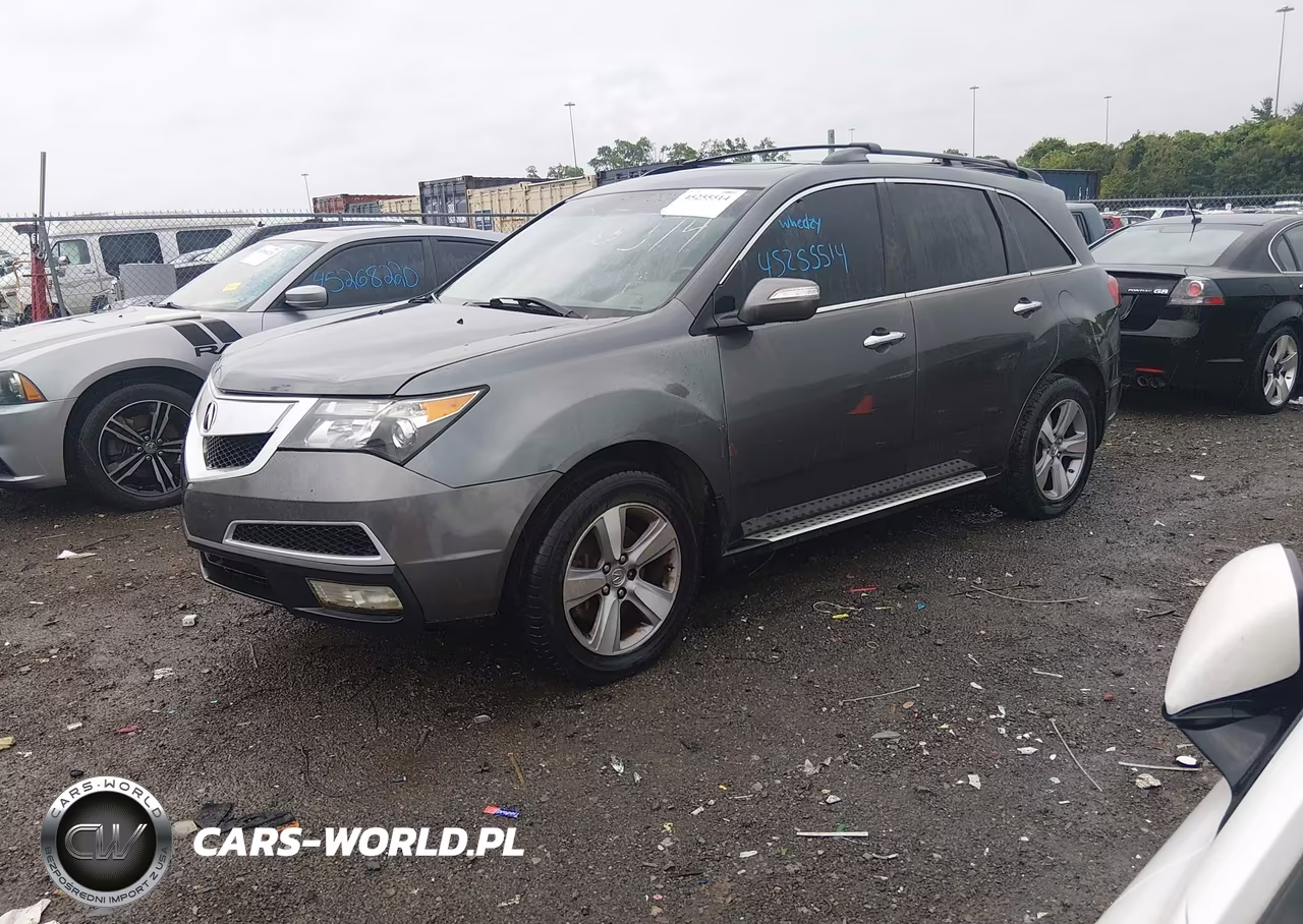 2012 Acura Mdx Technology Package VIN:2HNYD2H49CH511954 - 2