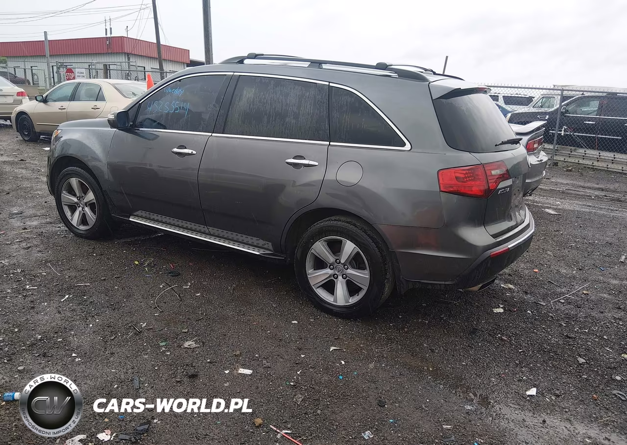 2012 Acura Mdx Technology Package VIN:2HNYD2H49CH511954 - 3