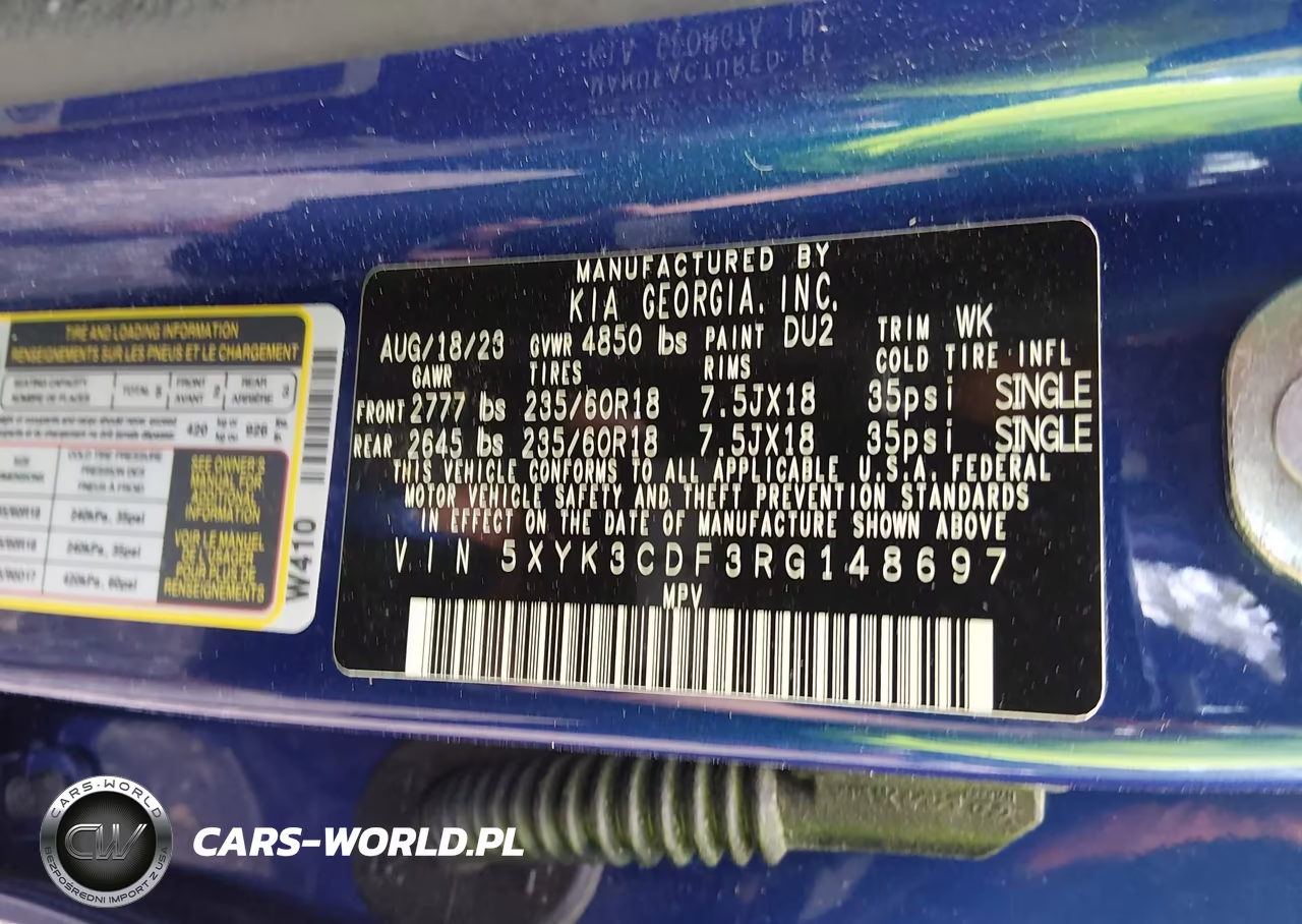2024 Kia Sportage Ex VIN:5XYK3CDF3RG148697 - 9