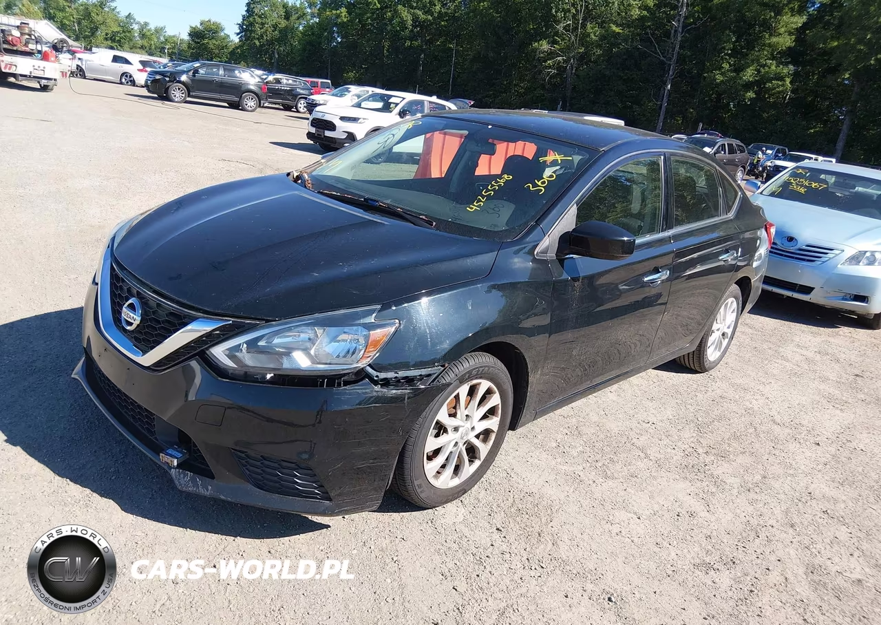 2018 Nissan Sentra Sv VIN:3N1AB7APXJL613415 - 2
