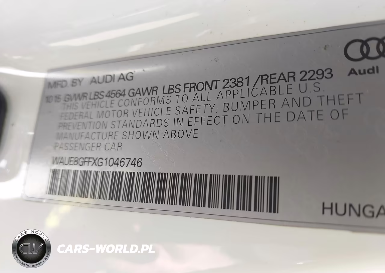2016 Audi A3 2.0T Premium VIN:WAUE8GFFXG1046746 - 9
