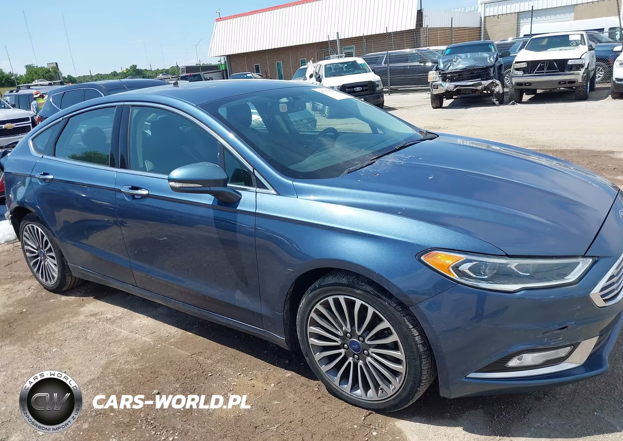 2018 Ford Fusion Titanium VIN:3FA6P0D93JR207133 - 14