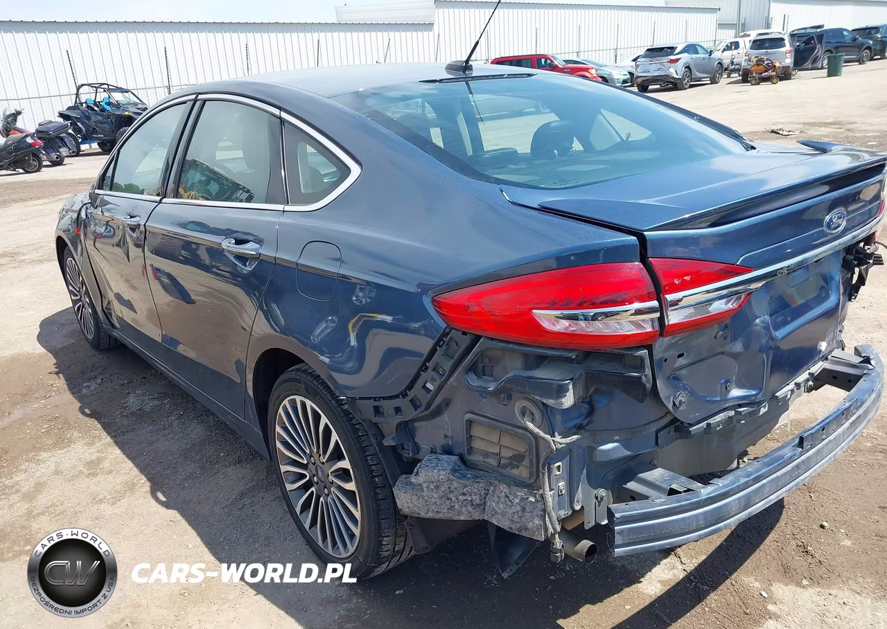 2018 Ford Fusion Titanium VIN:3FA6P0D93JR207133 - 3