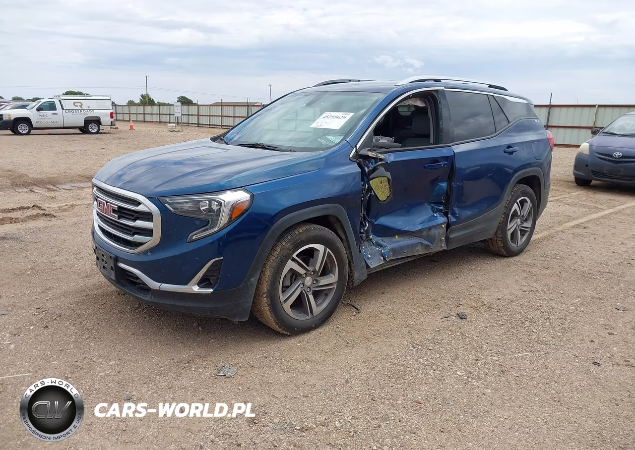 2019 GMC Terrain Slt VIN:3GKALPEV8KL302087 - 2