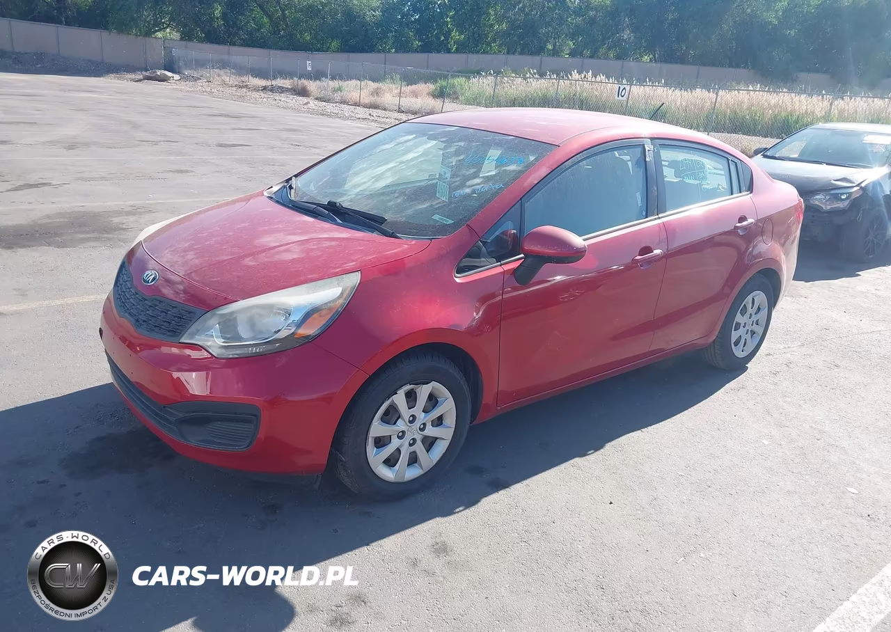 2014 Kia Rio Lx VIN:KNADM4A34E6352781 - 2