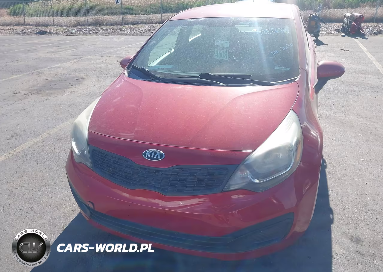 2014 Kia Rio Lx VIN:KNADM4A34E6352781 - 6