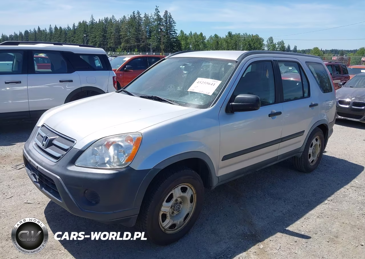 2006 Honda Cr-V Lx VIN:JHLRD78596C042603 - 2