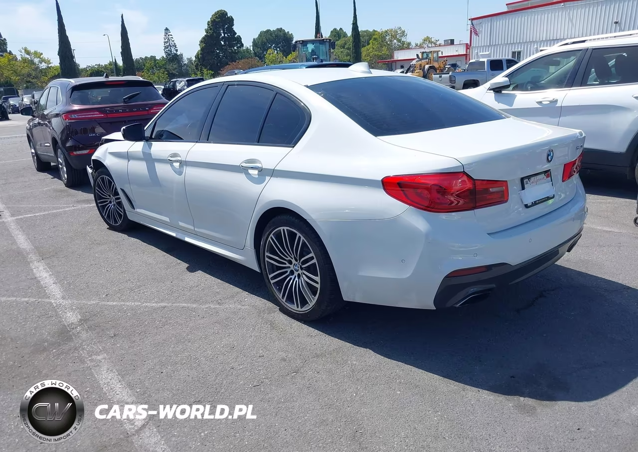 2018 BMW 540I VIN:WBAJE5C5XJWA96583 - 3