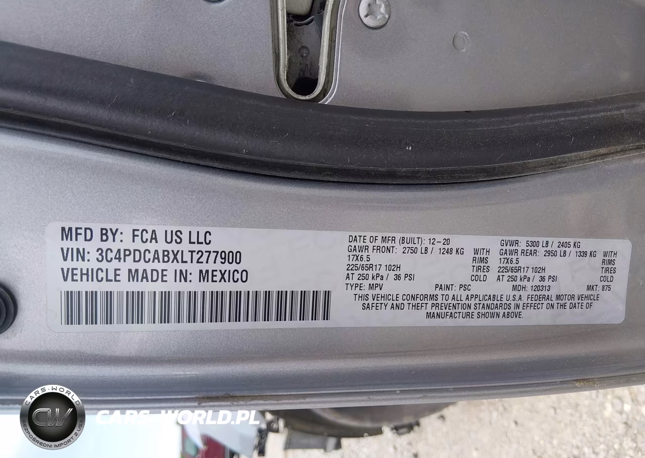 2020 Dodge Journey Se Value VIN:3C4PDCABXLT277900 - 9
