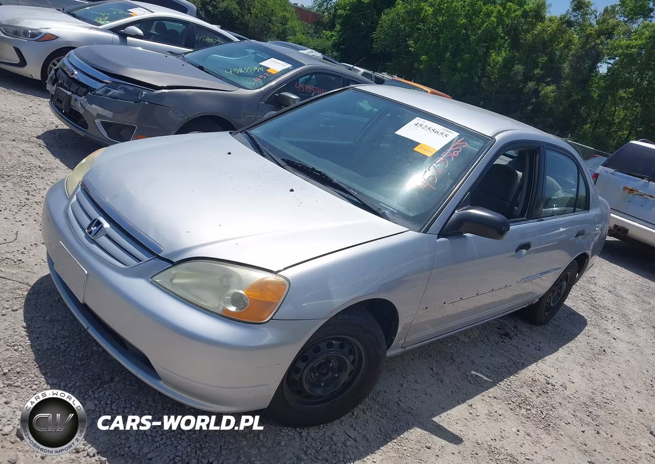 2001 Honda Civic Lx VIN:1HGES16501L042906 - 2