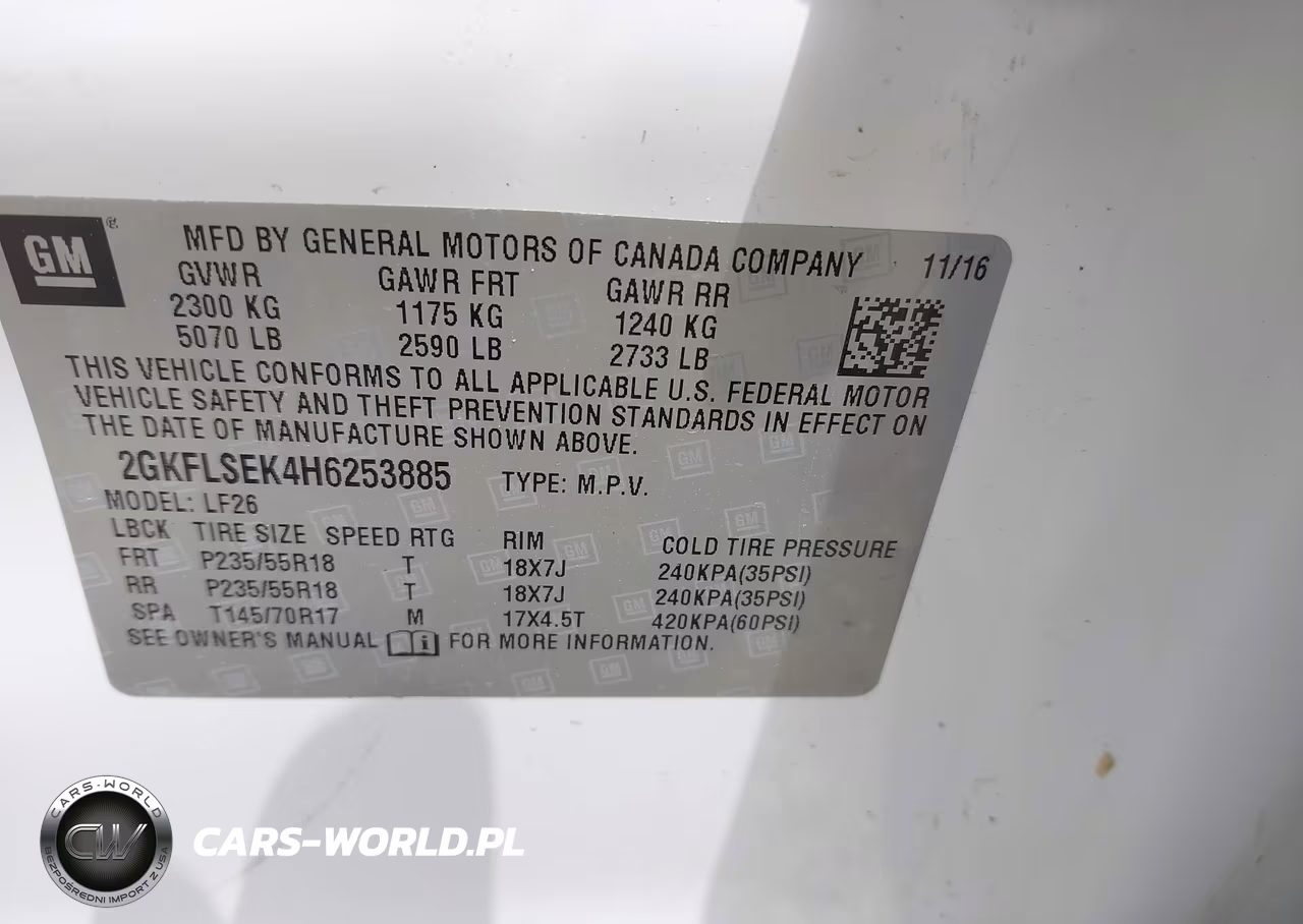2017 GMC Terrain Sle-1 VIN:2GKFLSEK4H6253885 - 9