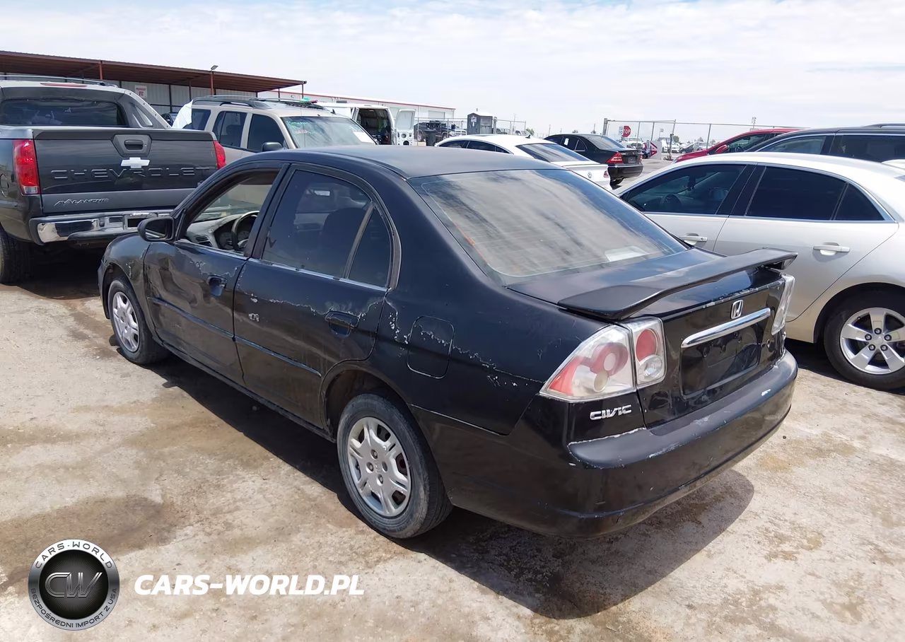 2002 Honda Civic Lx VIN:1HGES15562L000551 - 3
