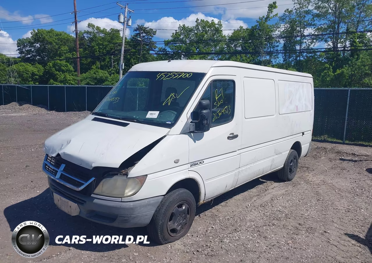 2003 Dodge Sprinter Van 2500 High Ceiling-Super High Ceiling VIN:WD2YD642535546384 - 2