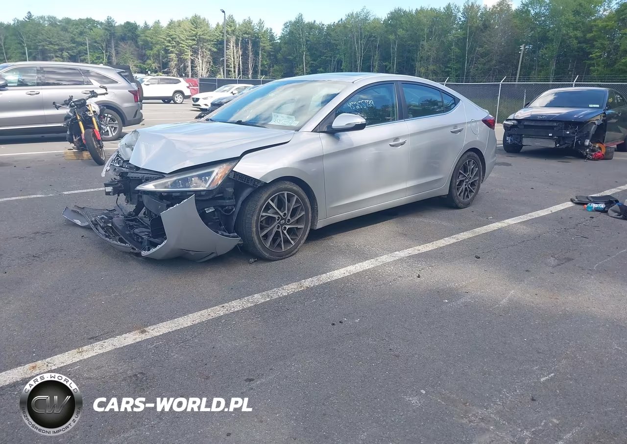 2020 Hyundai Elantra Limited VIN:5NPD84LF8LH499154 - 2
