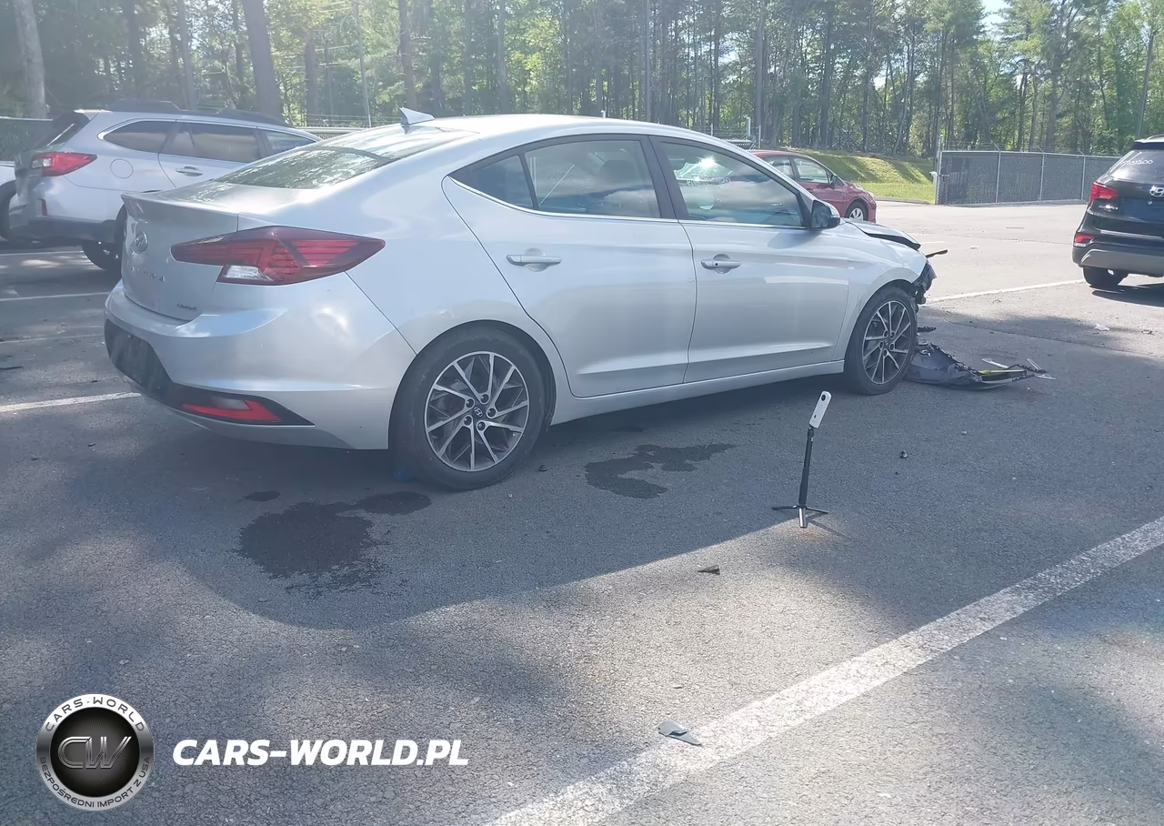 2020 Hyundai Elantra Limited VIN:5NPD84LF8LH499154 - 4