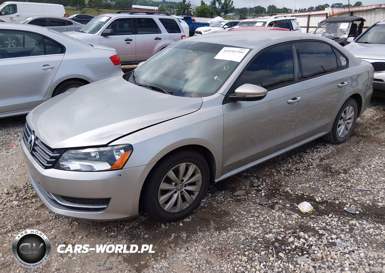 2012 Volkswagen Passat 2.5L S VIN:1VWAP7A33CC032149 - 2